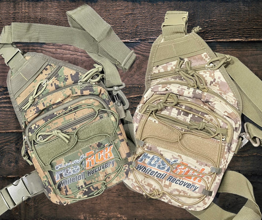 FastRak Camo shoulder sling/crossbody bag